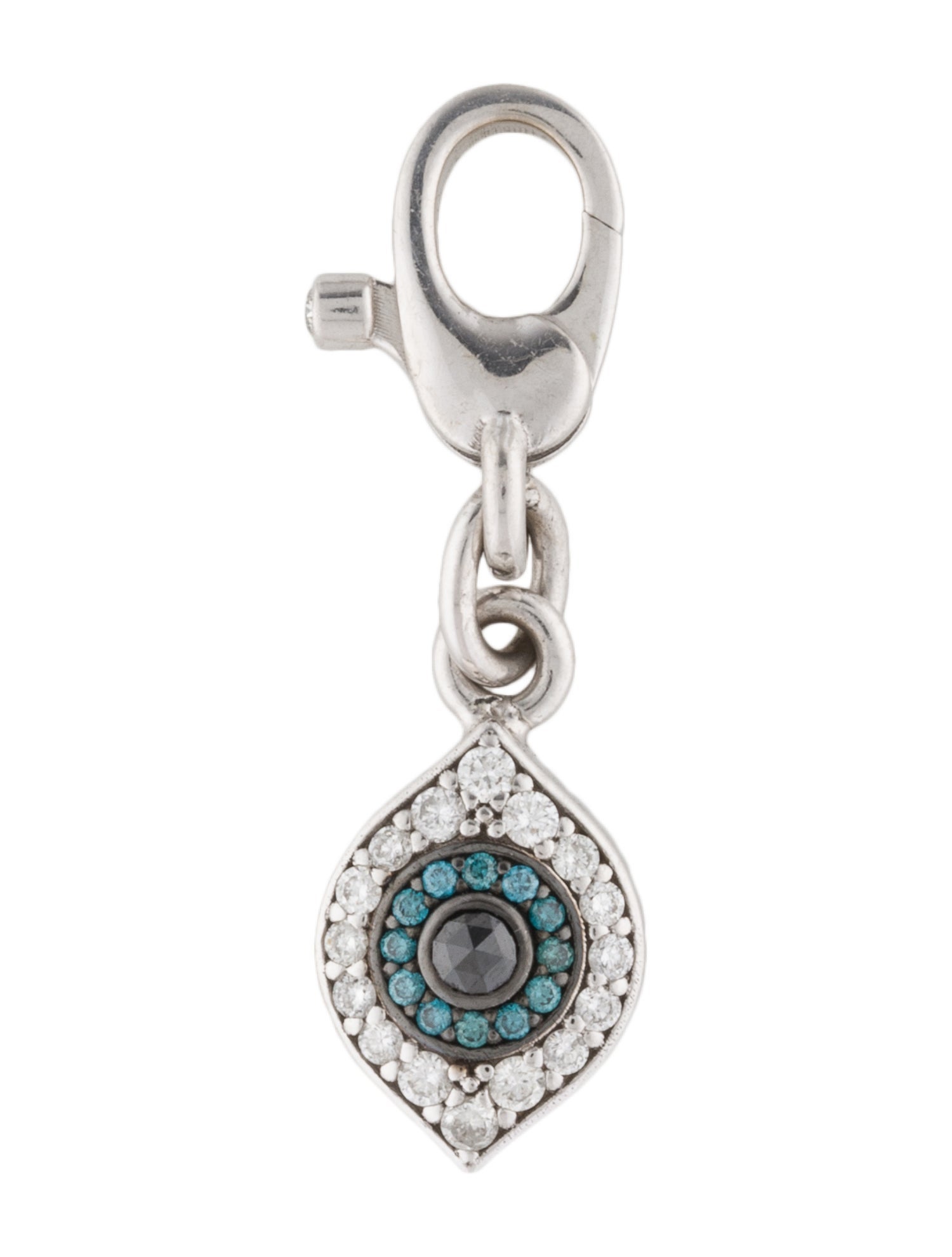 Pendant 14K Blue Eye Charm