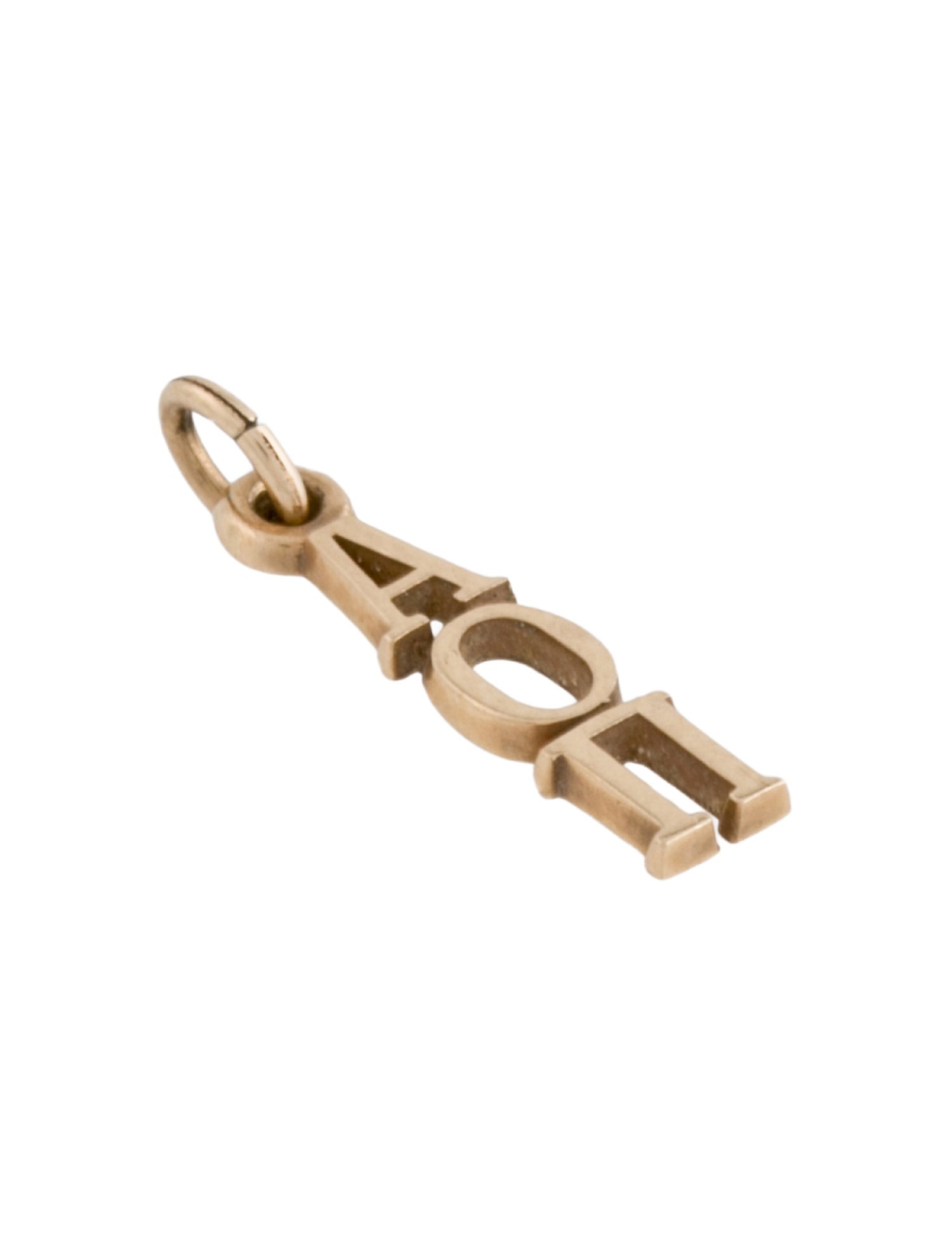 Pendant 10K Alpha Omicron Pi Pendant