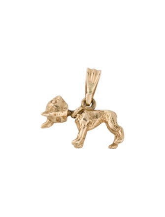 Pendant 14K Dog Charm