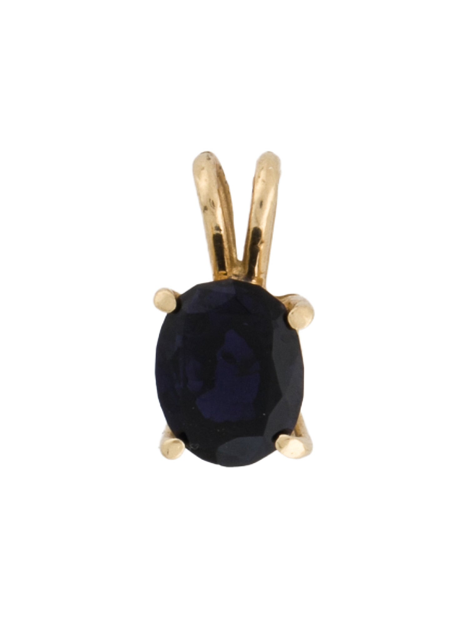 Pendant 10K Iolite Charm