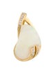 Pendant 18K Opal & Diamond Pendant