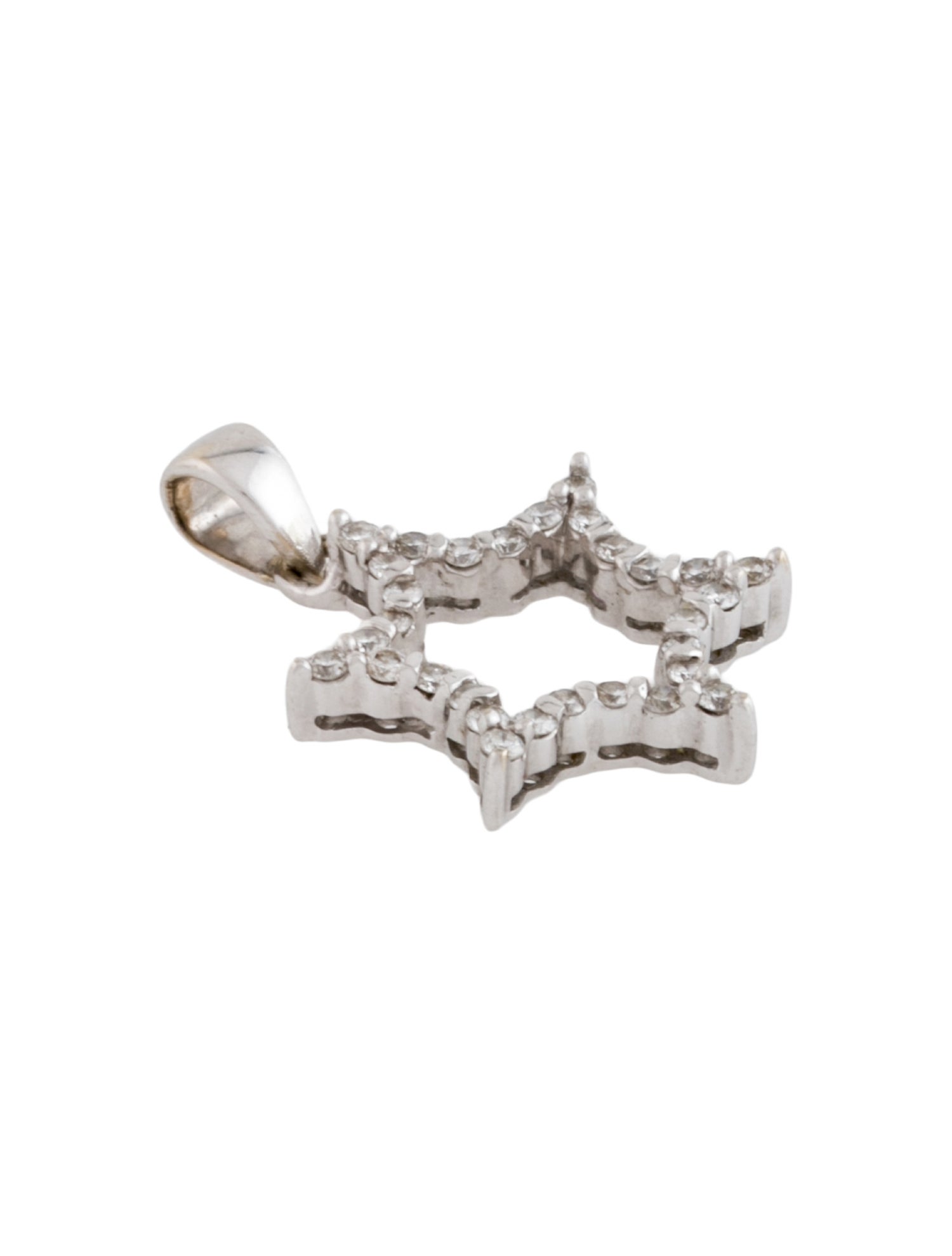 Pendant 14K Diamond Star