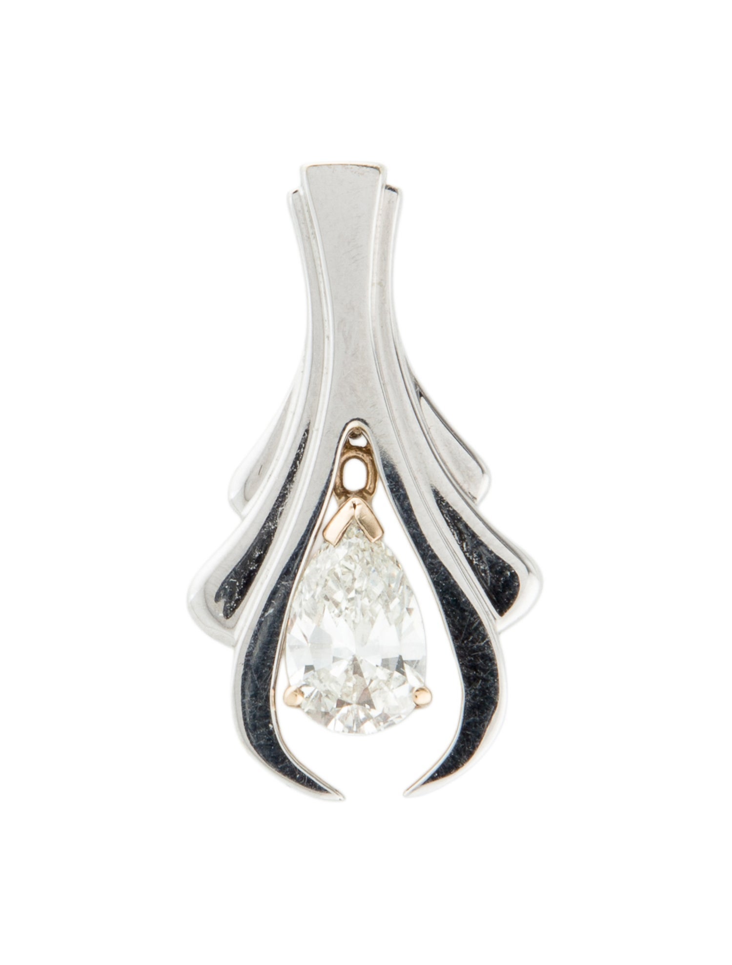 Pendant 14K 1.78ct Diamond
