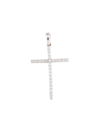 Pendant 14K Diamond Cross Pendant