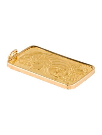 Pendant 24K Gold Bar Pendant