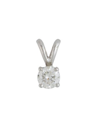 Pendant 18K Diamond Solitaire Pendant