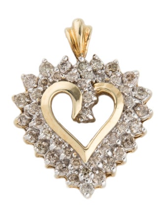 Pendant 14K Diamond Heart Pendant
