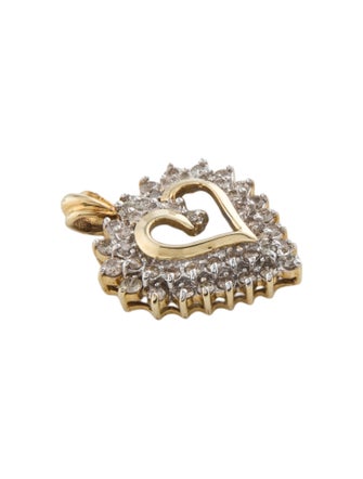 Pendant 14K Diamond Heart Pendant