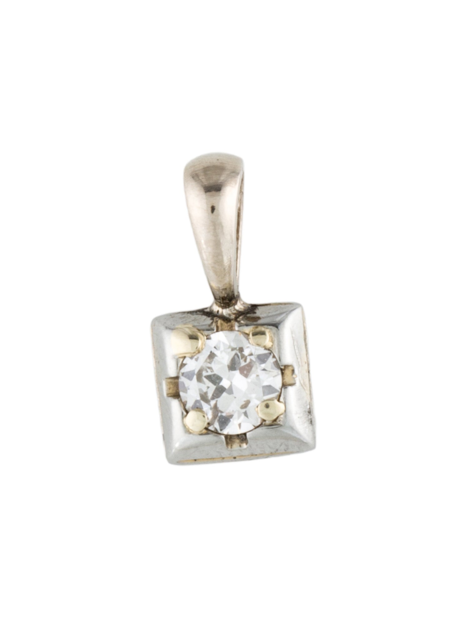 Pendant 18K Diamond Solitaire