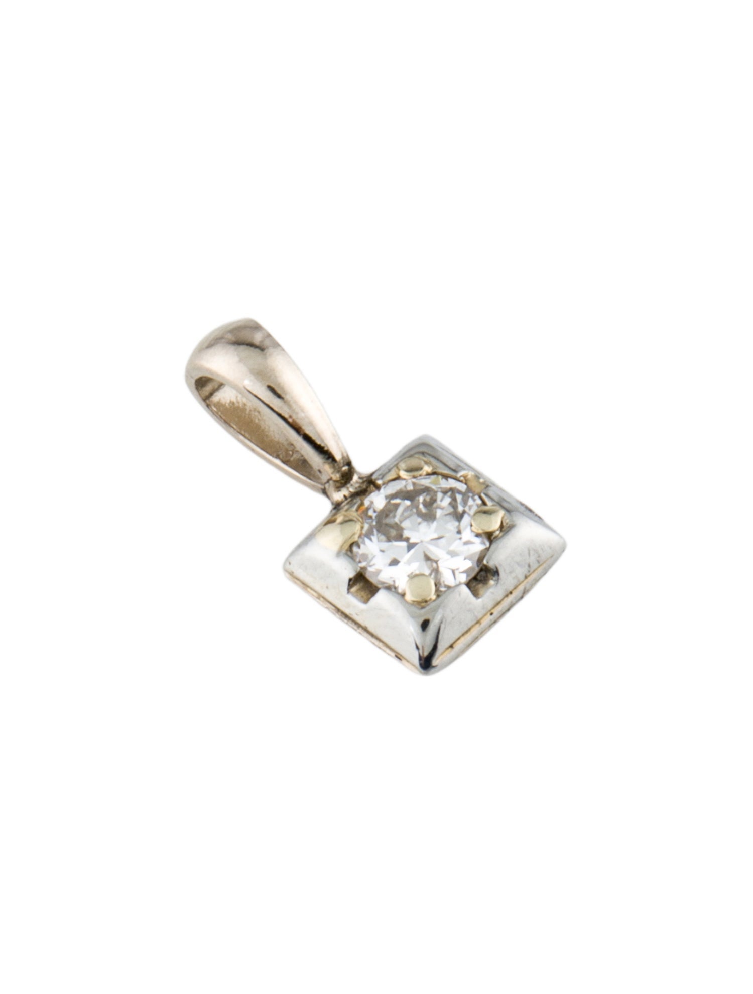 Pendant 18K Diamond Solitaire