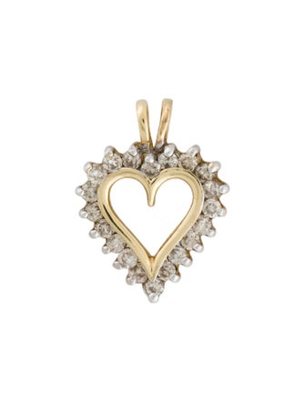 Pendant 10K Diamond Heart Pendant