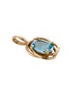 Pendant 14K Topaz Knot Pendant