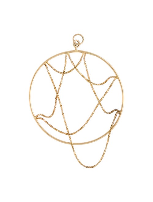 Pendant 14K Circle Pendant