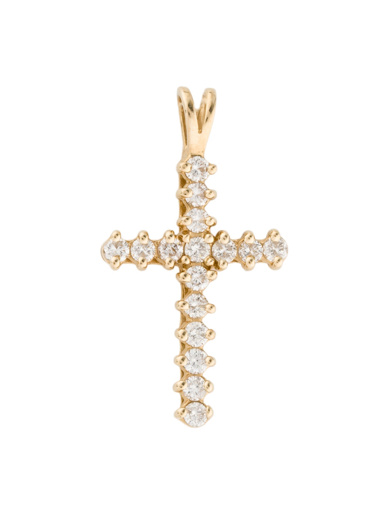 Pendant 14K Diamond Cross