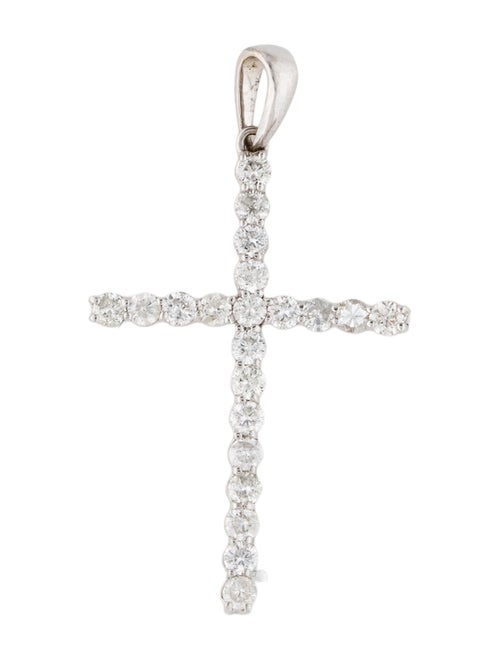 Pendant 14K Diamond Cross Pendant