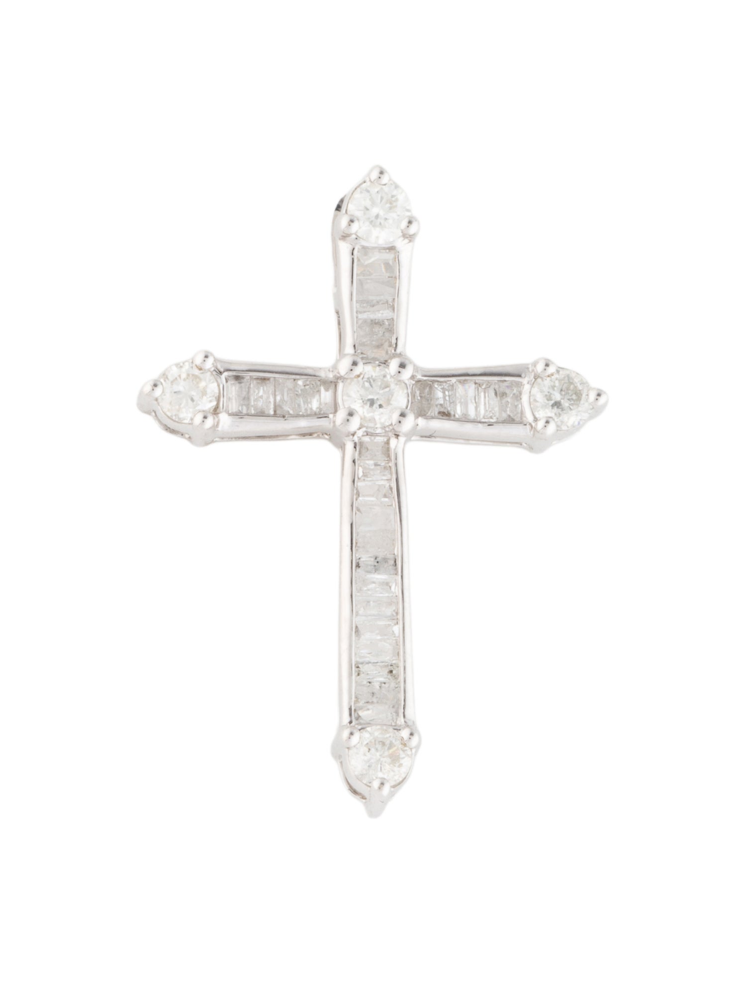 Pendant 14K Diamond Cross