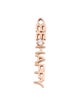 Pendant 14K Diamond 'BE HAPPY' Pendant