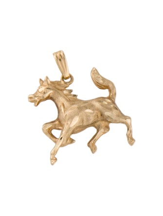 Pendant 14K Horse Pendant