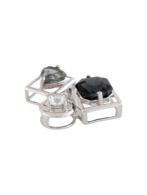 Pendant 18K 2.13ctw Spinel & Sapphire Pendant