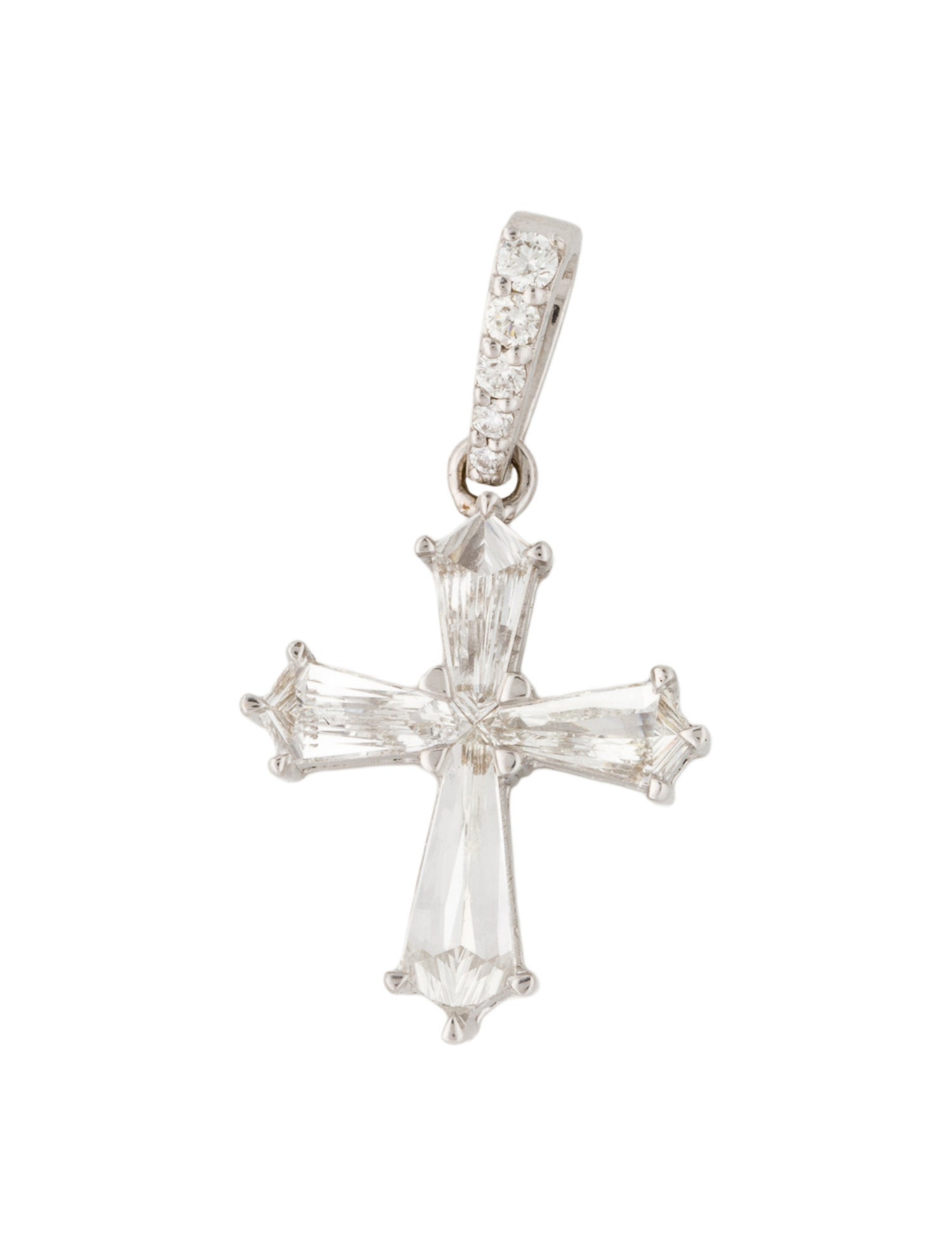 Pendant 18K Diamond Cross
