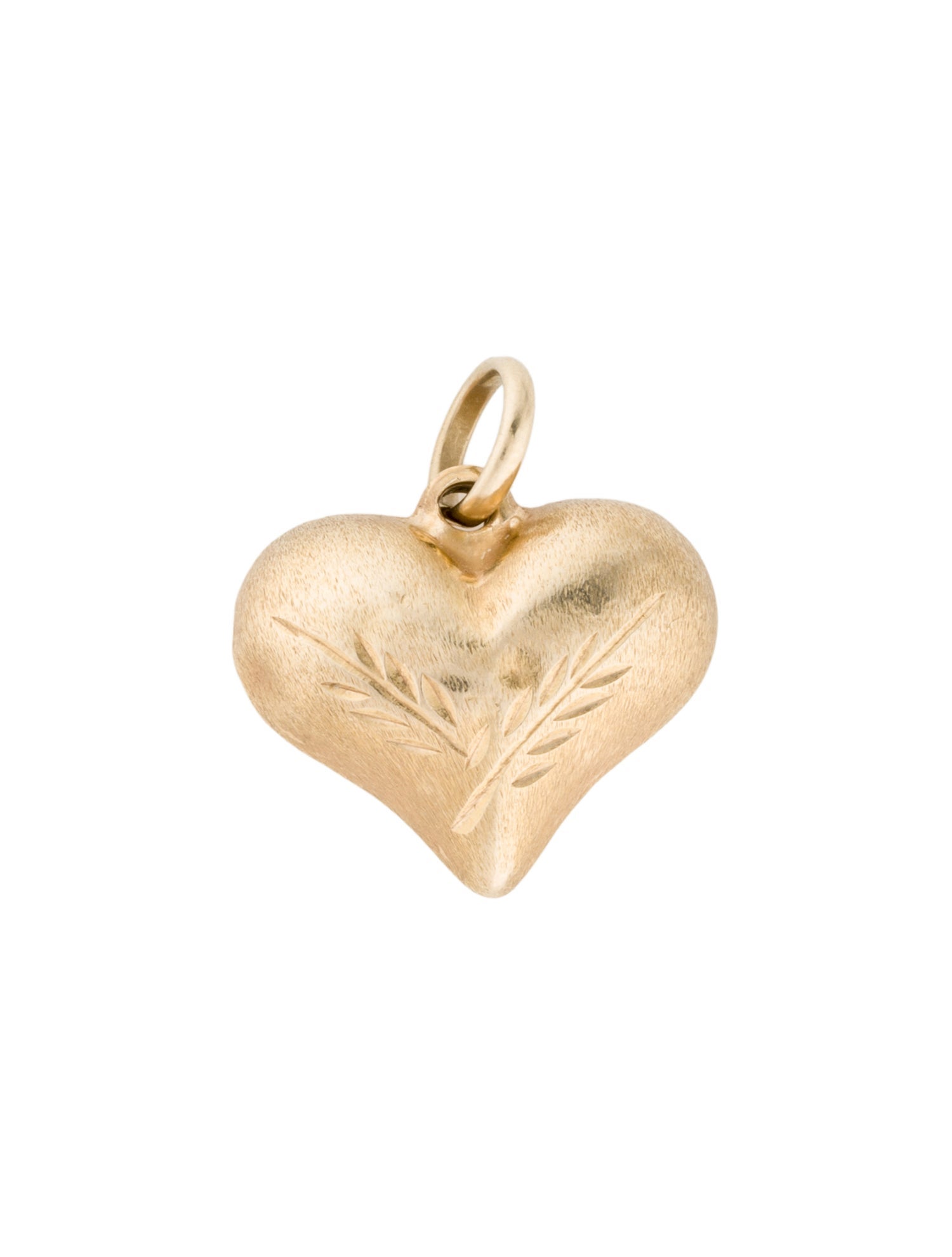 Pendant 14K Puffy Heart