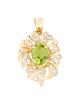 Pendant 14K 2.64ctw Peridot Necklace Pendant