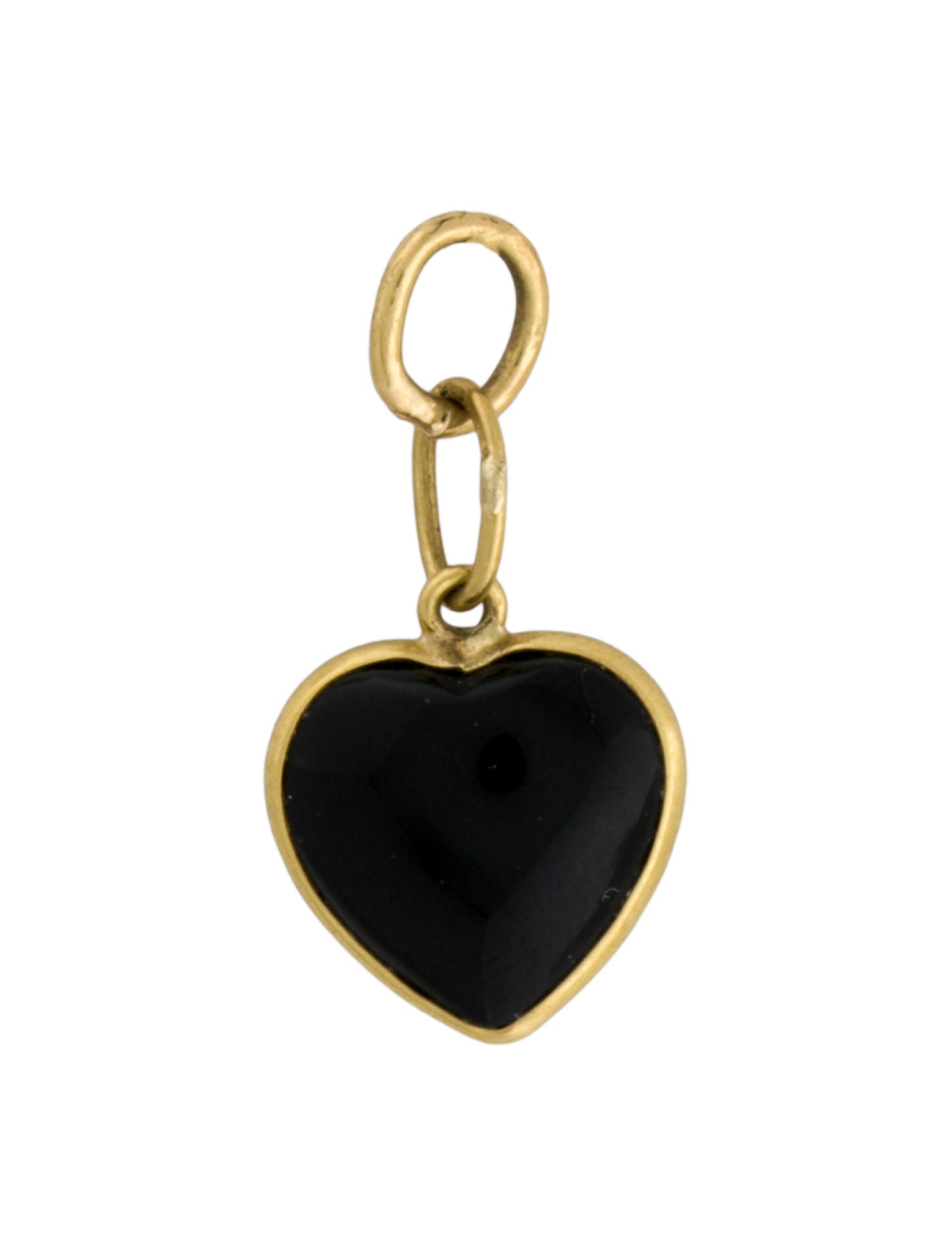 Pendant 18K Onyx Charm