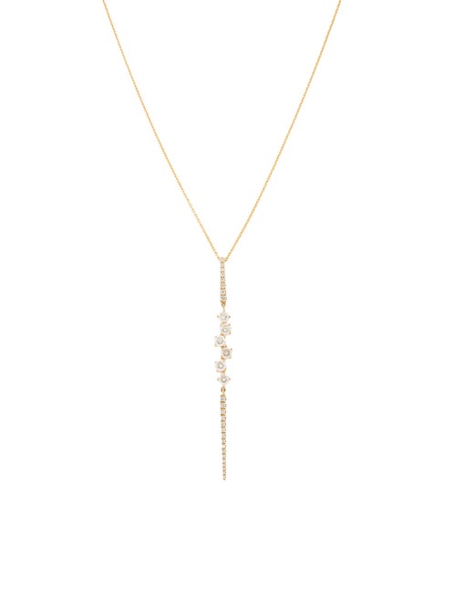 Pendant 14K Diamond Pendant Necklace