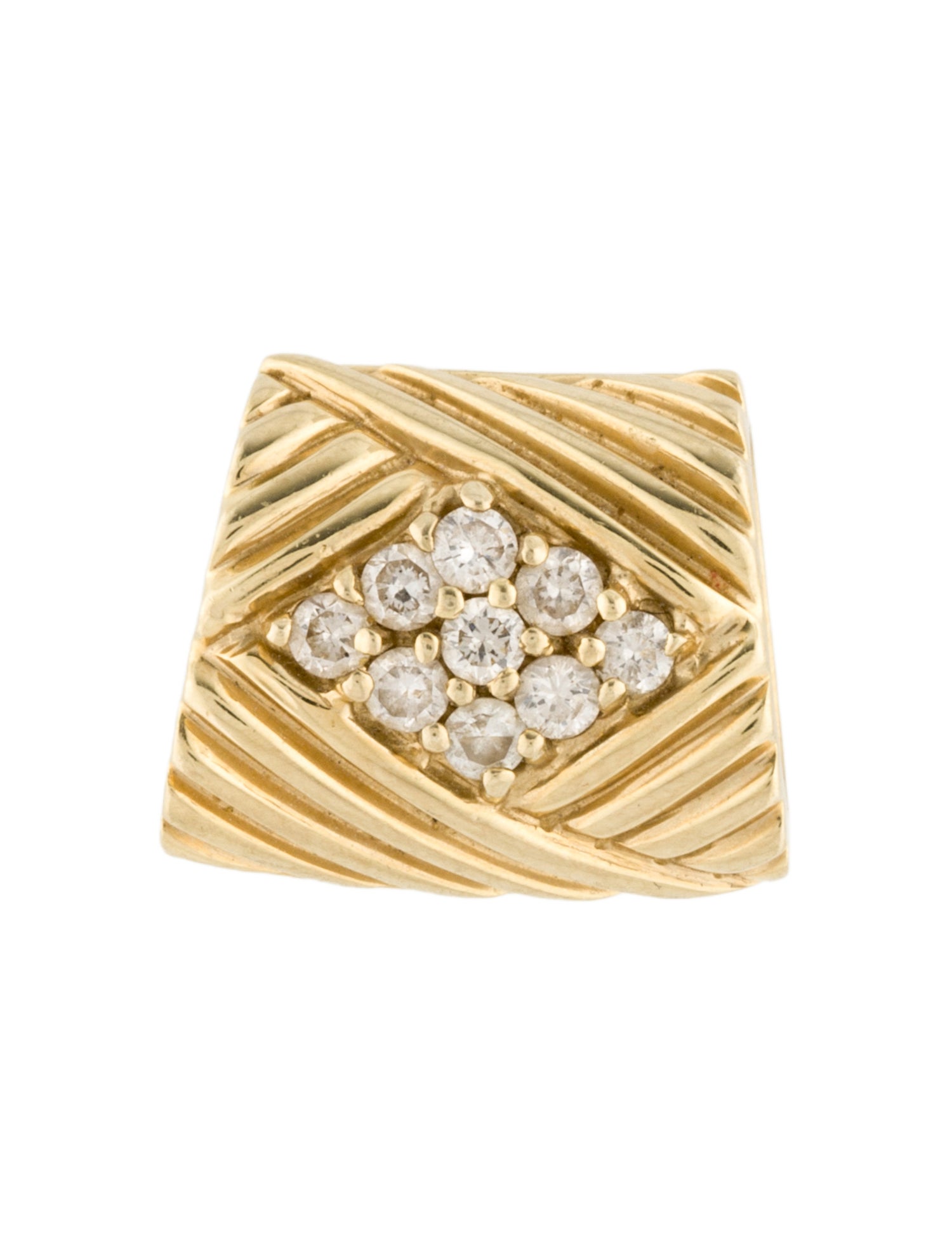 Pendant 14K Diamond Slider Necklace