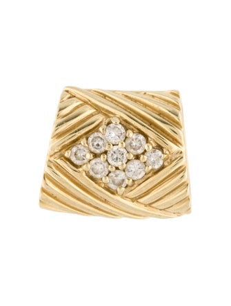 Pendant 14K Diamond Slider Necklace Pendant