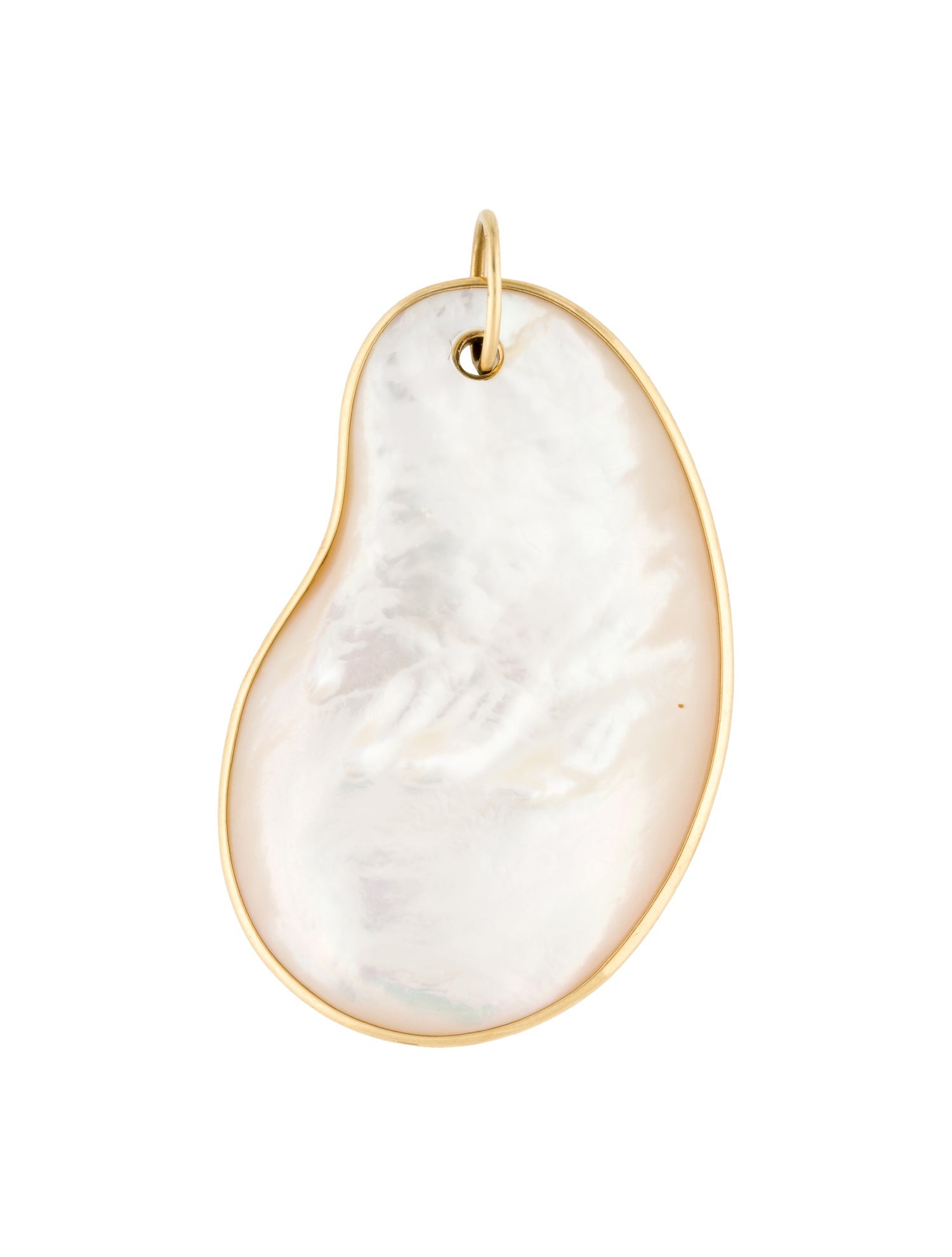 Ippolita 18K Mother of Pearl Large Bean Pendant