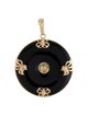 Pendant 14K Onyx 'Blessing' Donut Peace Buckle Pendant