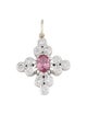 Pendant 18K Tourmaline & Diamond Pendant Necklace