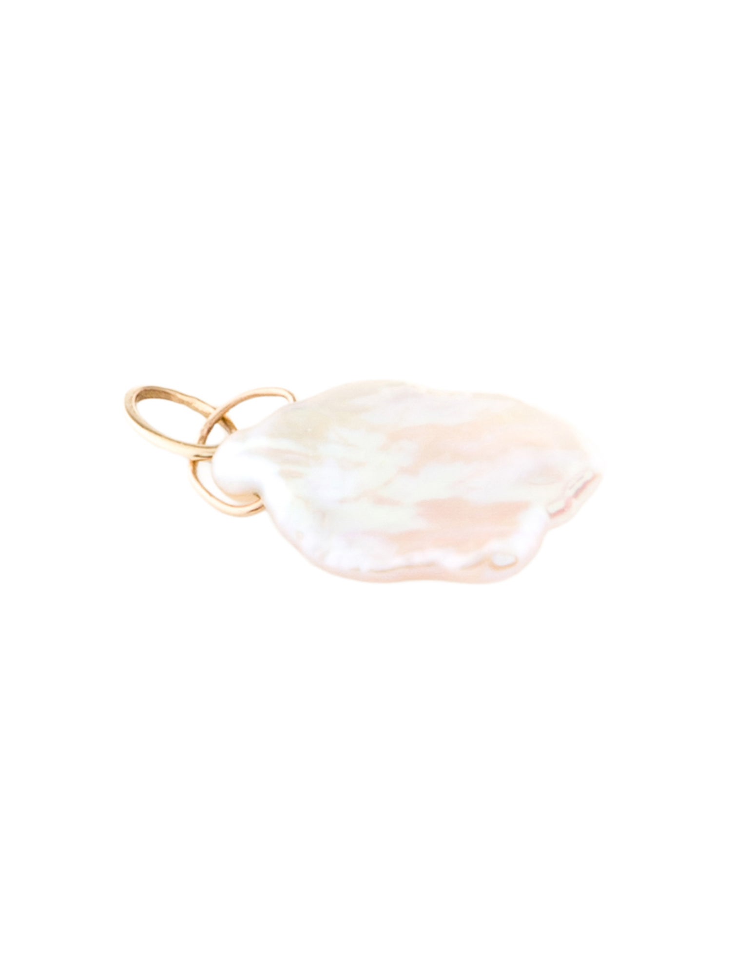 Pendant 14K Keshi Pearl Charm