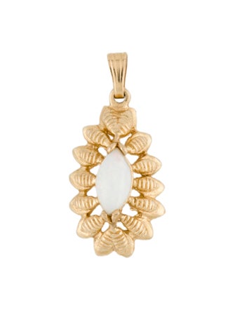 Pendant 14K Opal Pendant