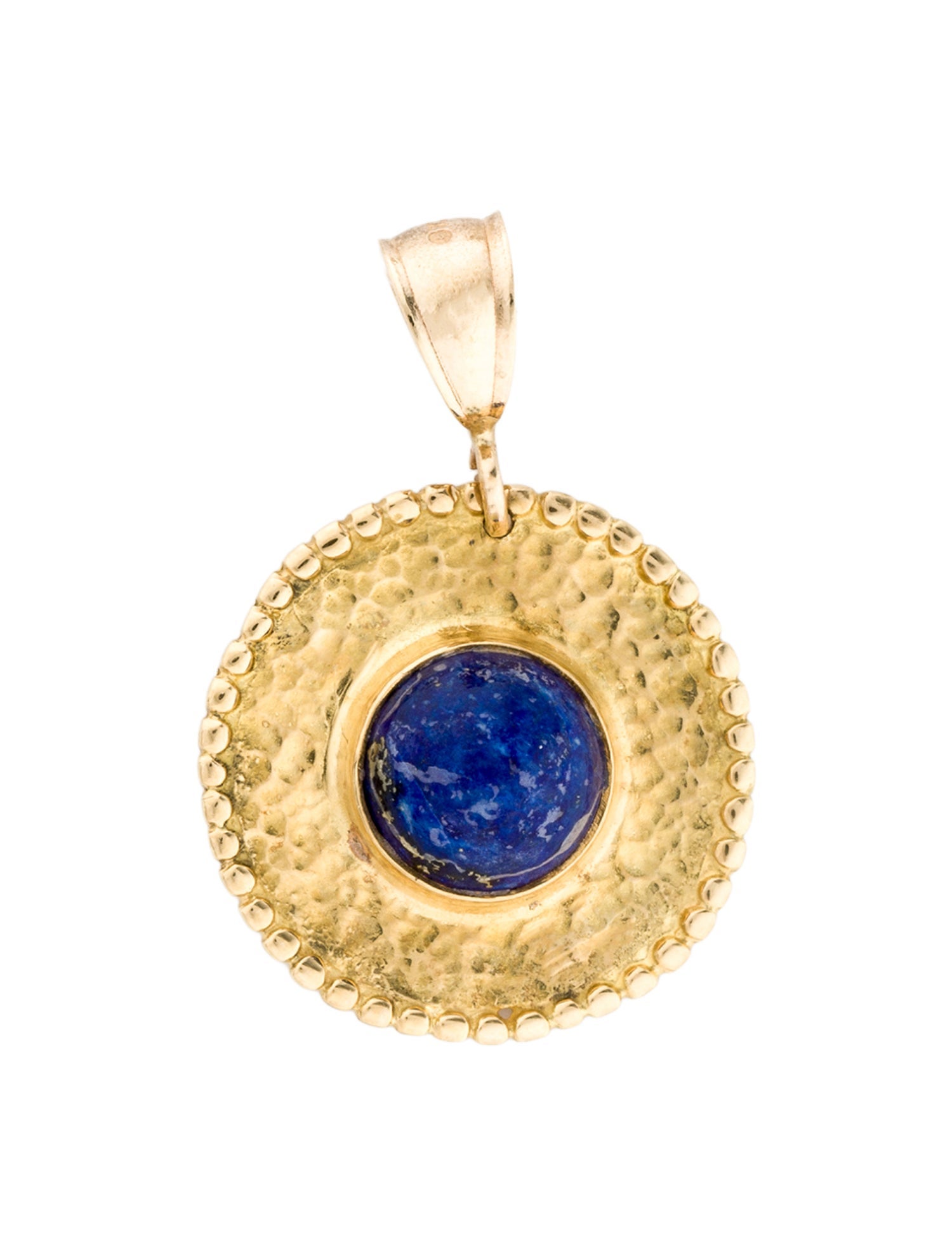 Pendant 18K Lapis Lazuli Pendant