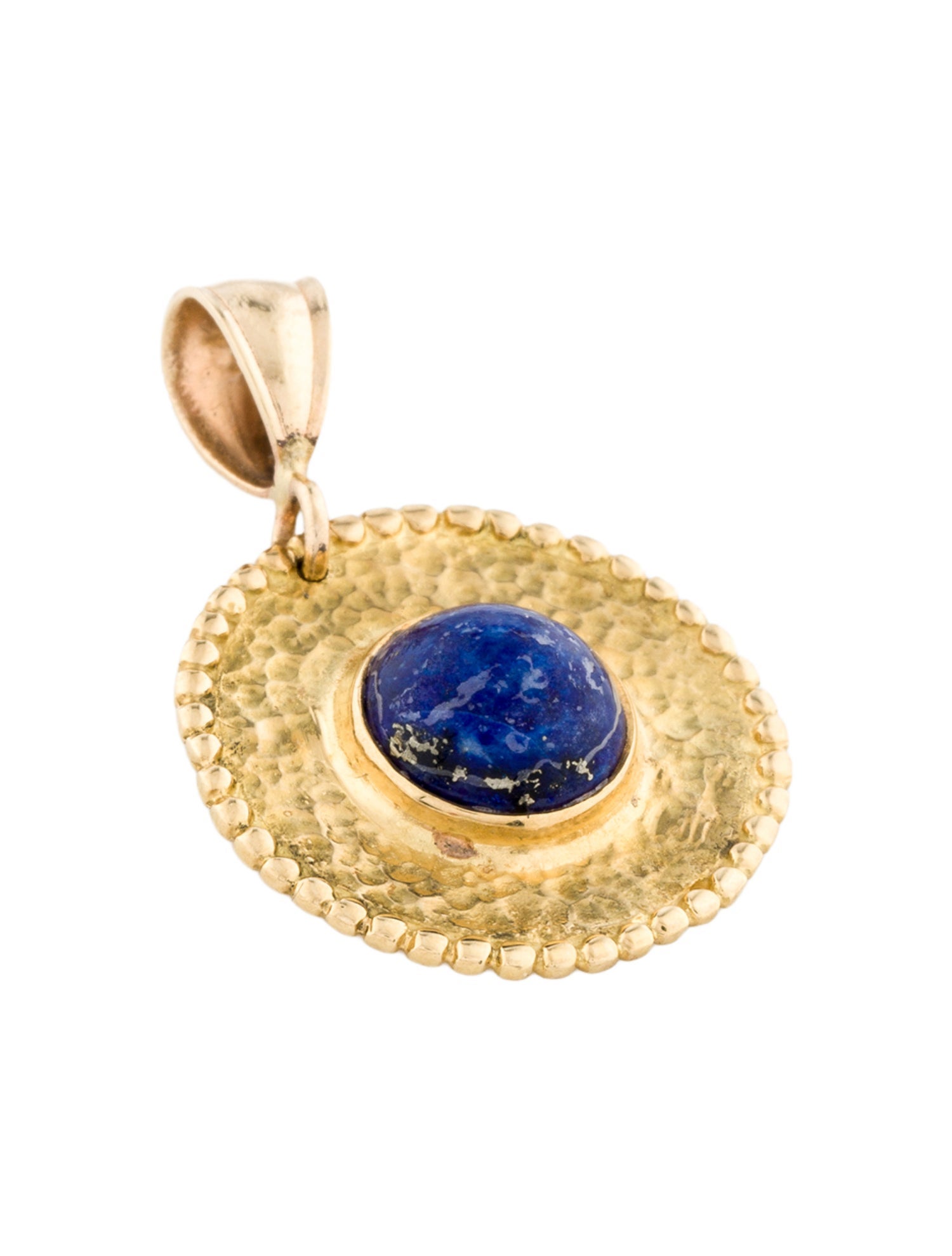 Pendant 18K Lapis Lazuli Pendant