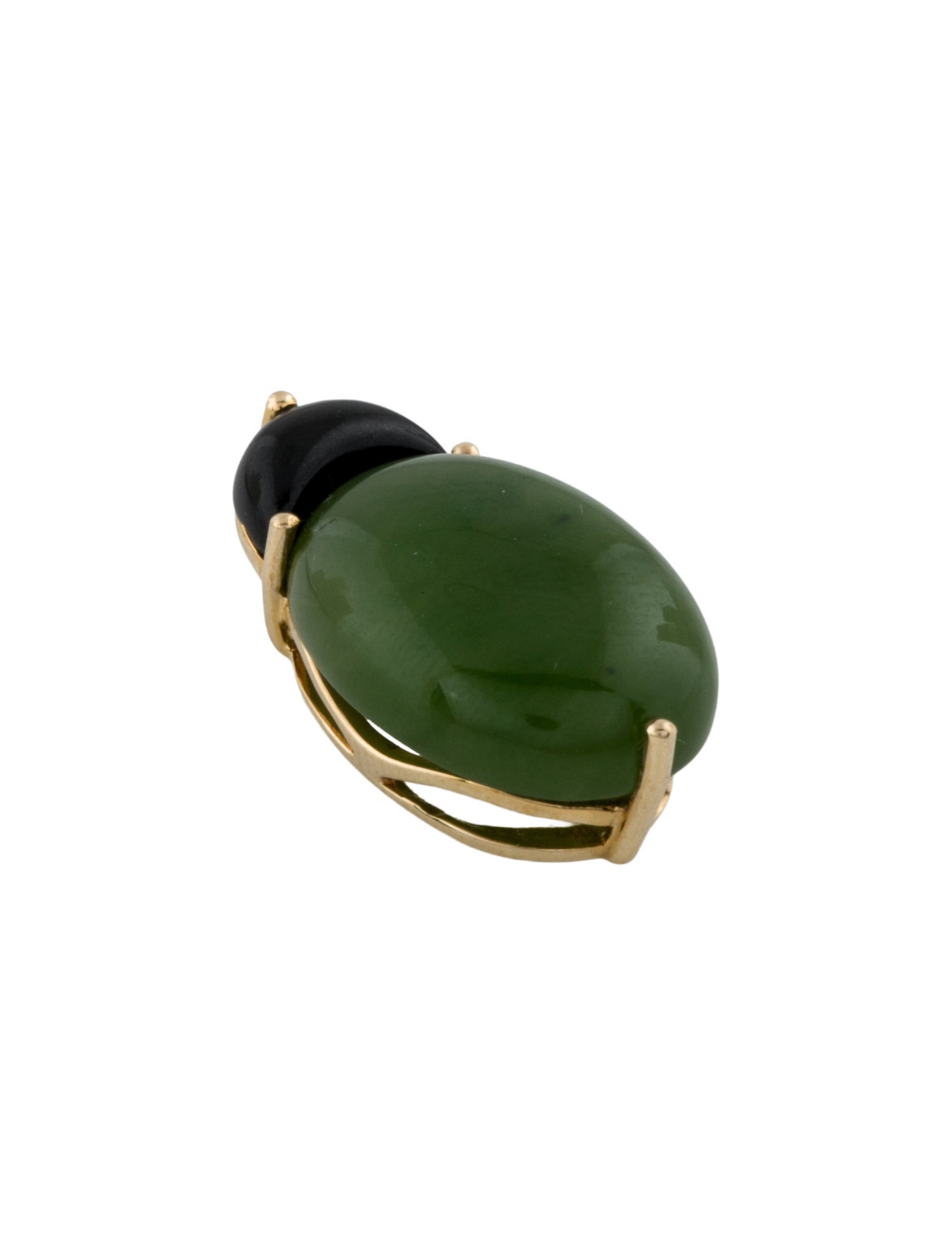 Pendant 14K Nephrite