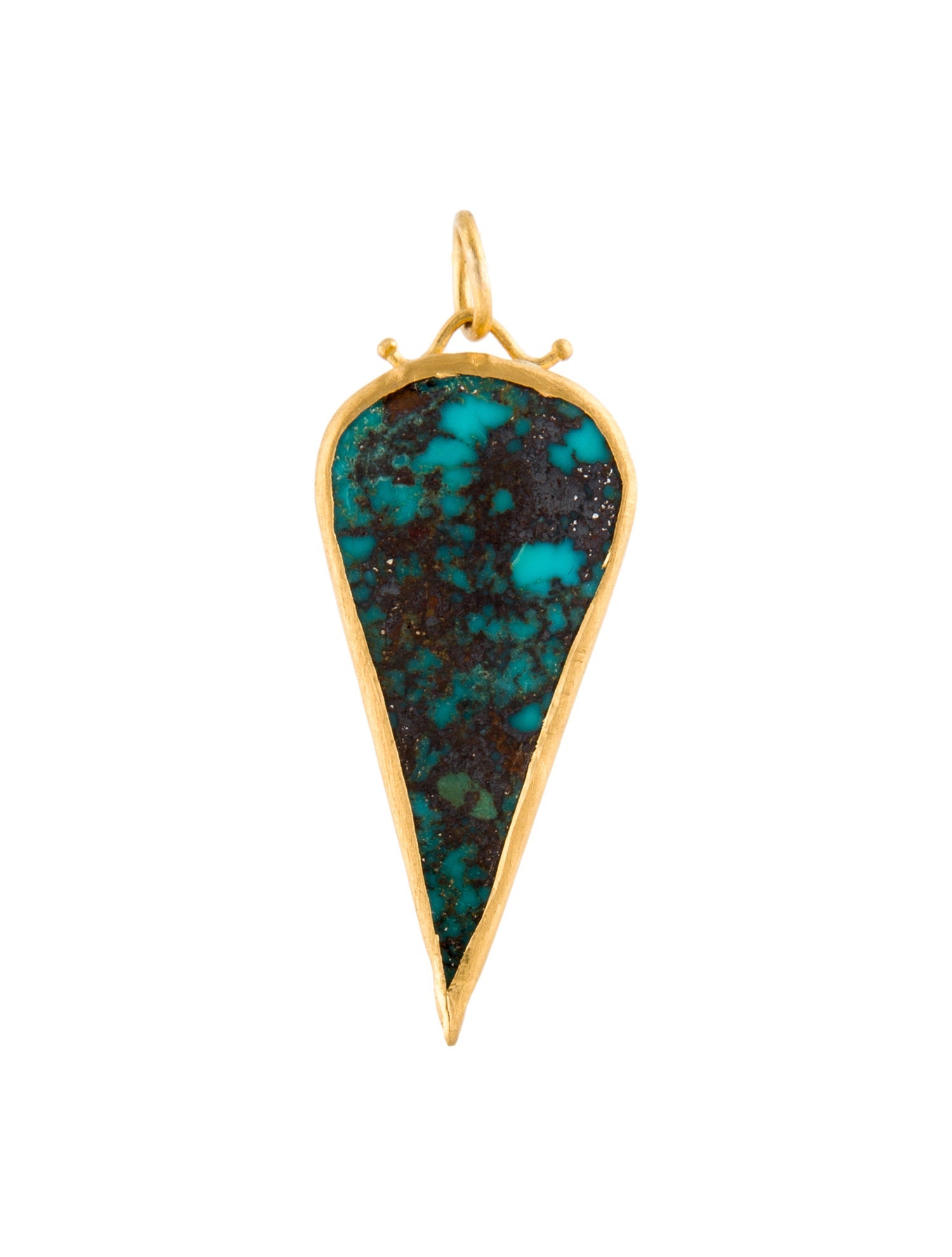 Pendant 24K Turquoise Necklace