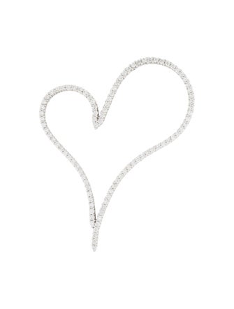Pendant 14K 1.90ctw Diamond Heart Slide Pendant