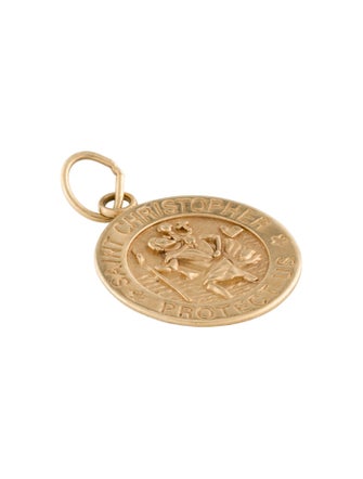 Pendant 14K Saint Christopher Pendant
