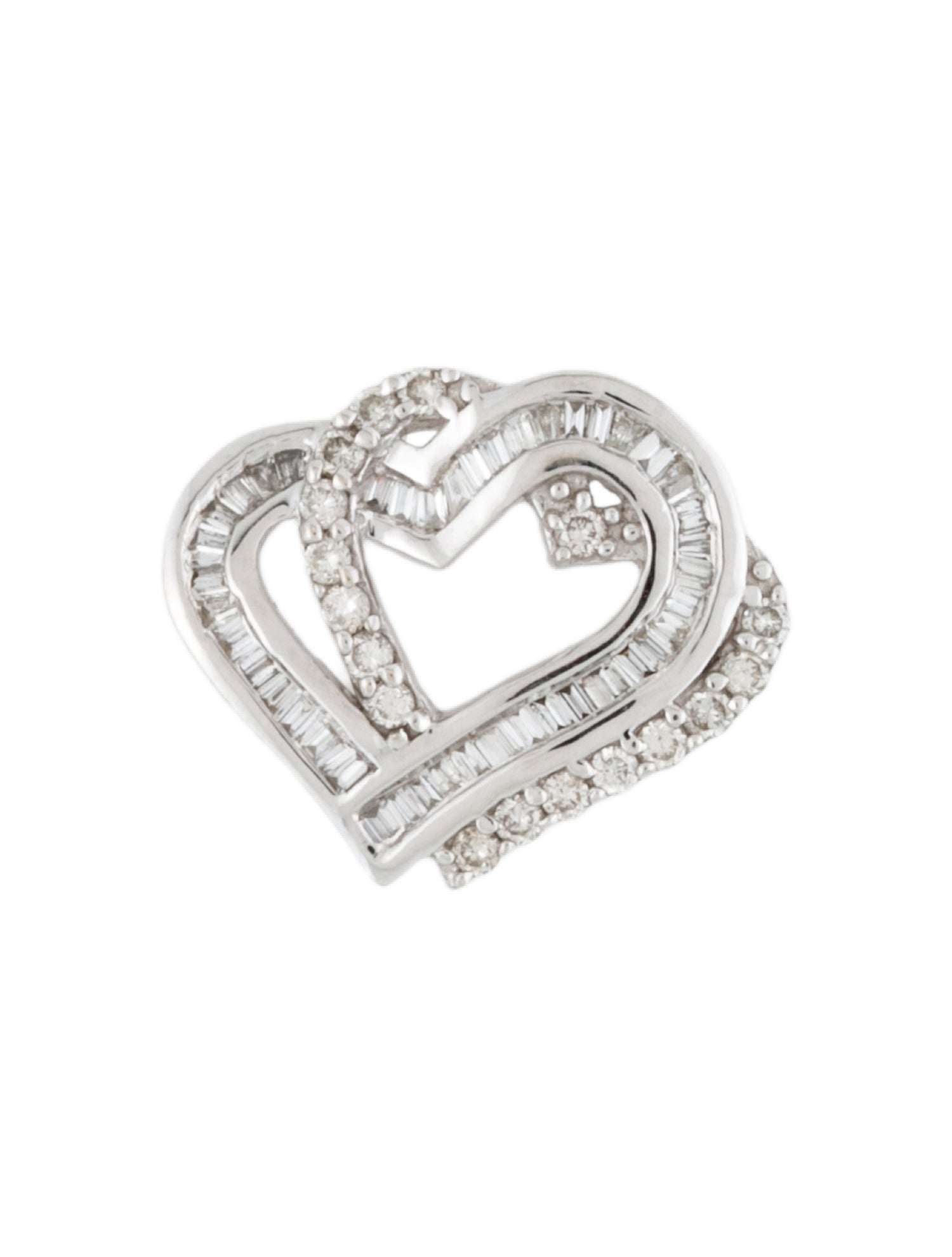 Pendant 18K Diamond Heart