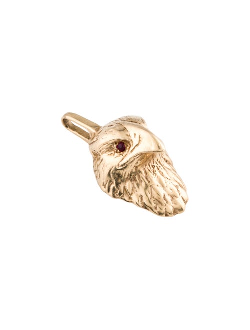Pendant 14K Ruby Bird Pendant