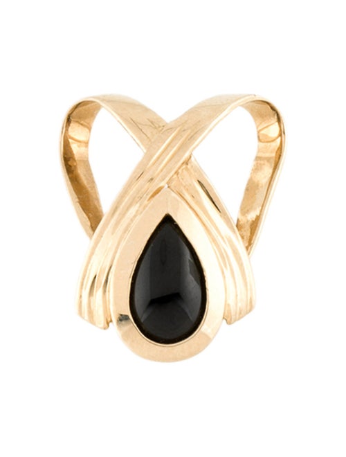 Pendant 14K Onyx Pendant