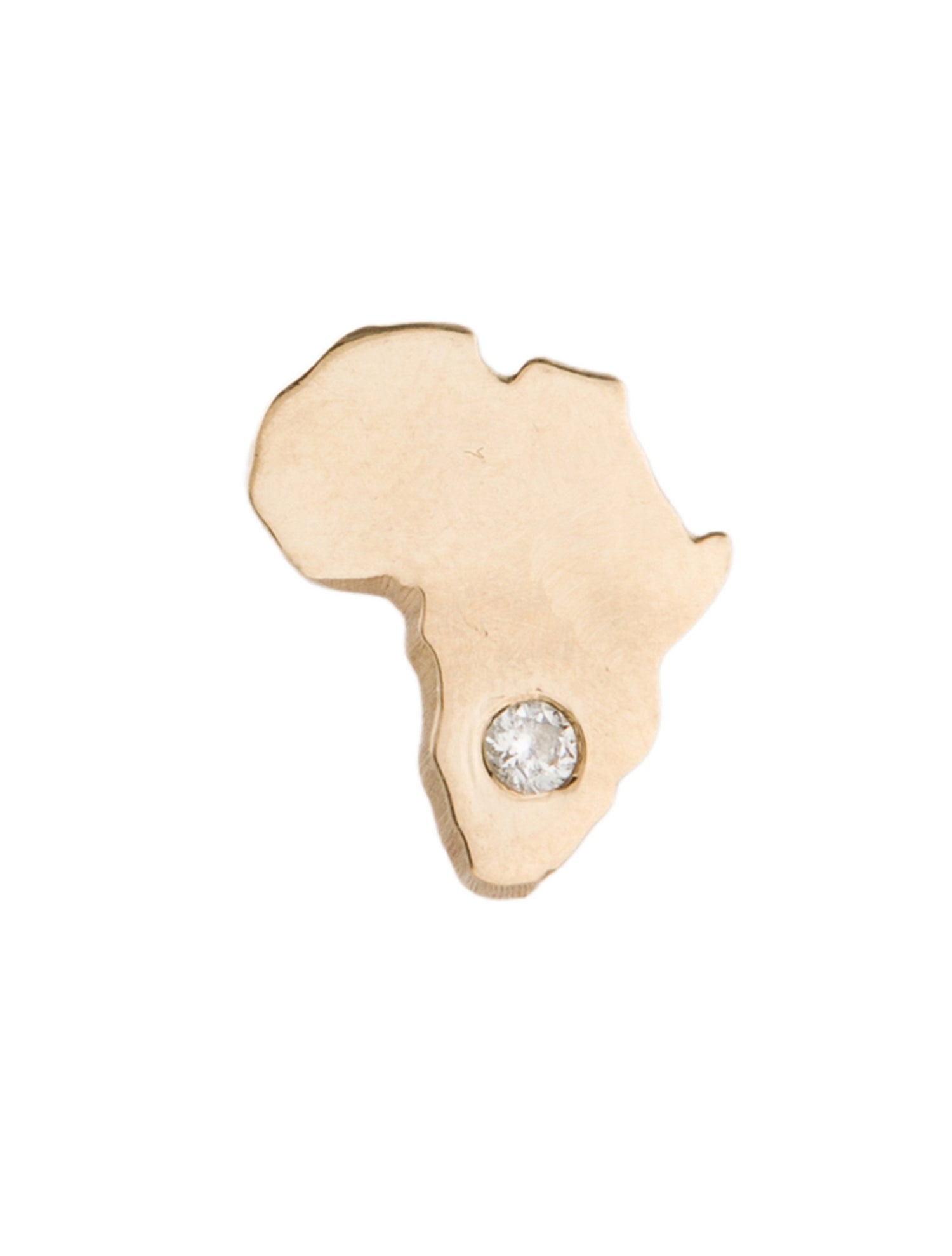 Pendant 10K Diamond Africa