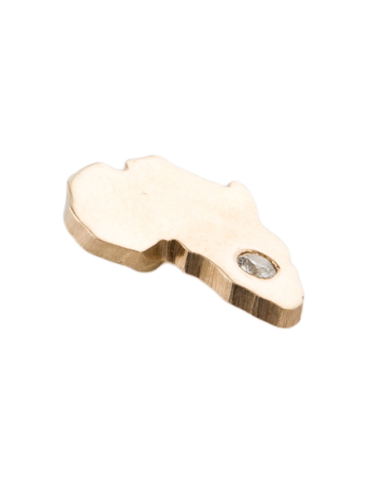 Pendant 10K Diamond Africa