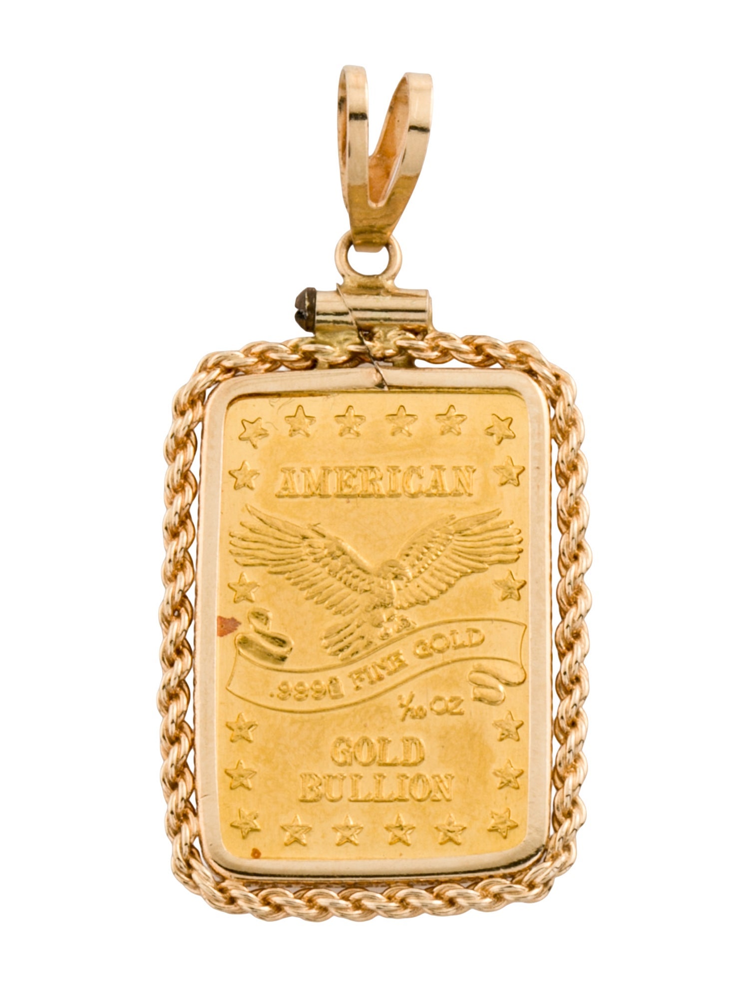 Pendant 24K American Gold Bullion