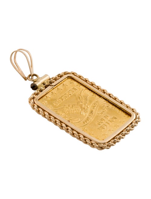 Pendant 24K American Gold Bullion Pendant