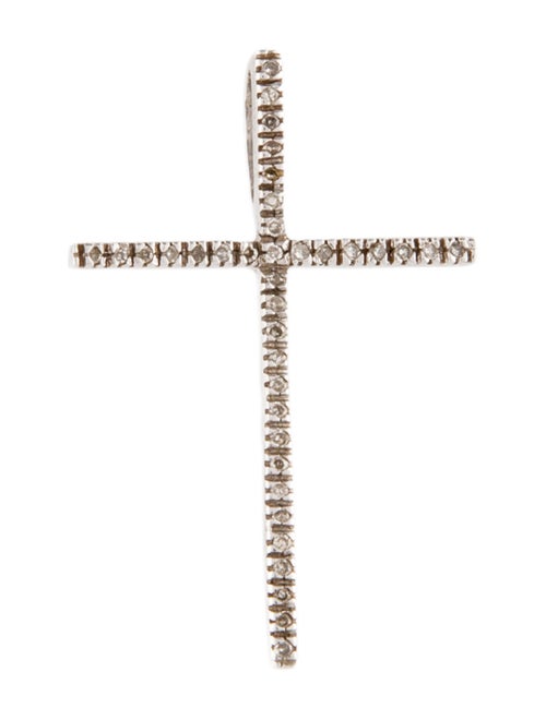 Pendant 10K Diamond Cross Pendant