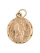 Pendant 14K St. Christopher Charm Pendant
